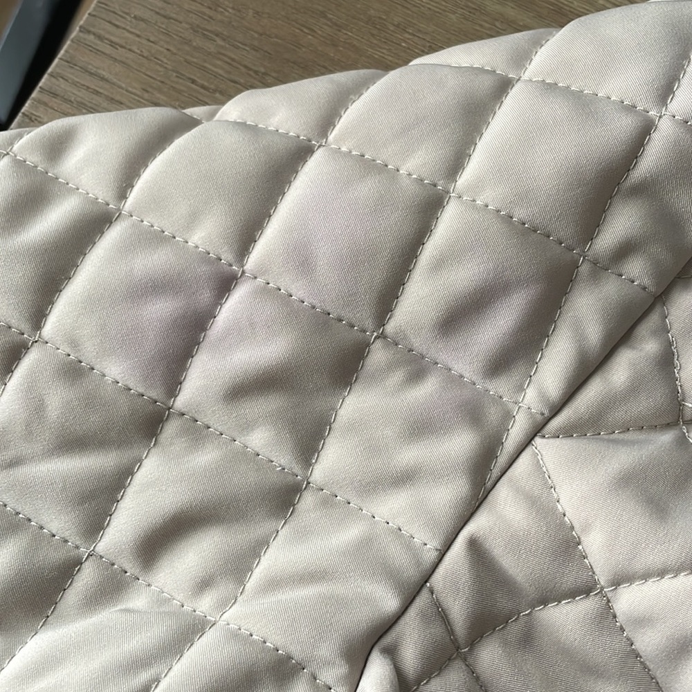 Calvin Klein size large beige jacket - Picture 7 of 9